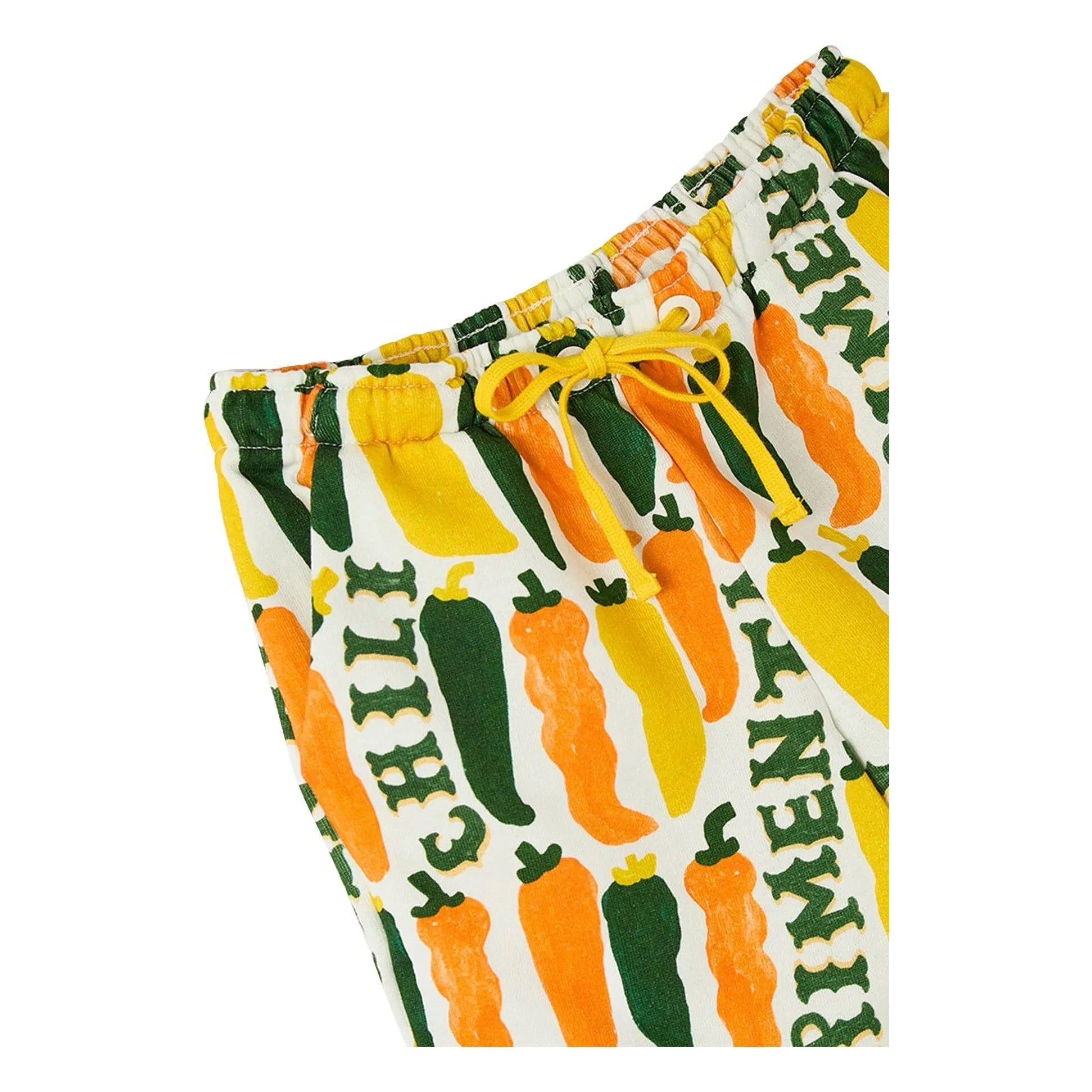Fabula - Peppers Fleece-Shorts | Gelb