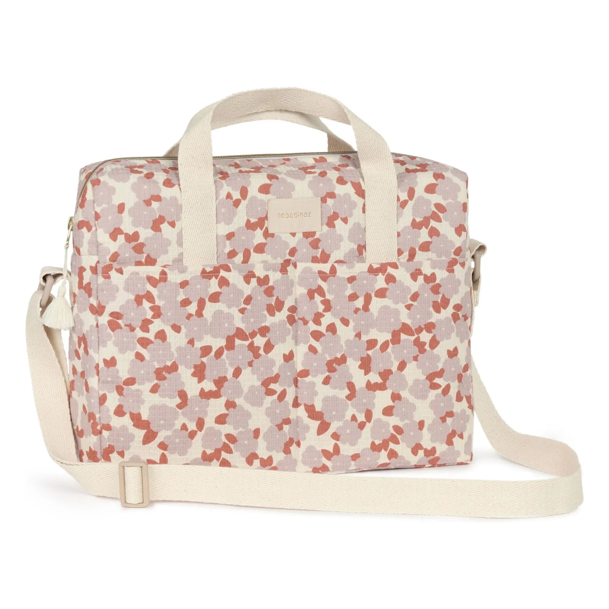 Nobodinoz - Wasserdichte Windeltasche Gala Opera Mauve Sakura | Mauve