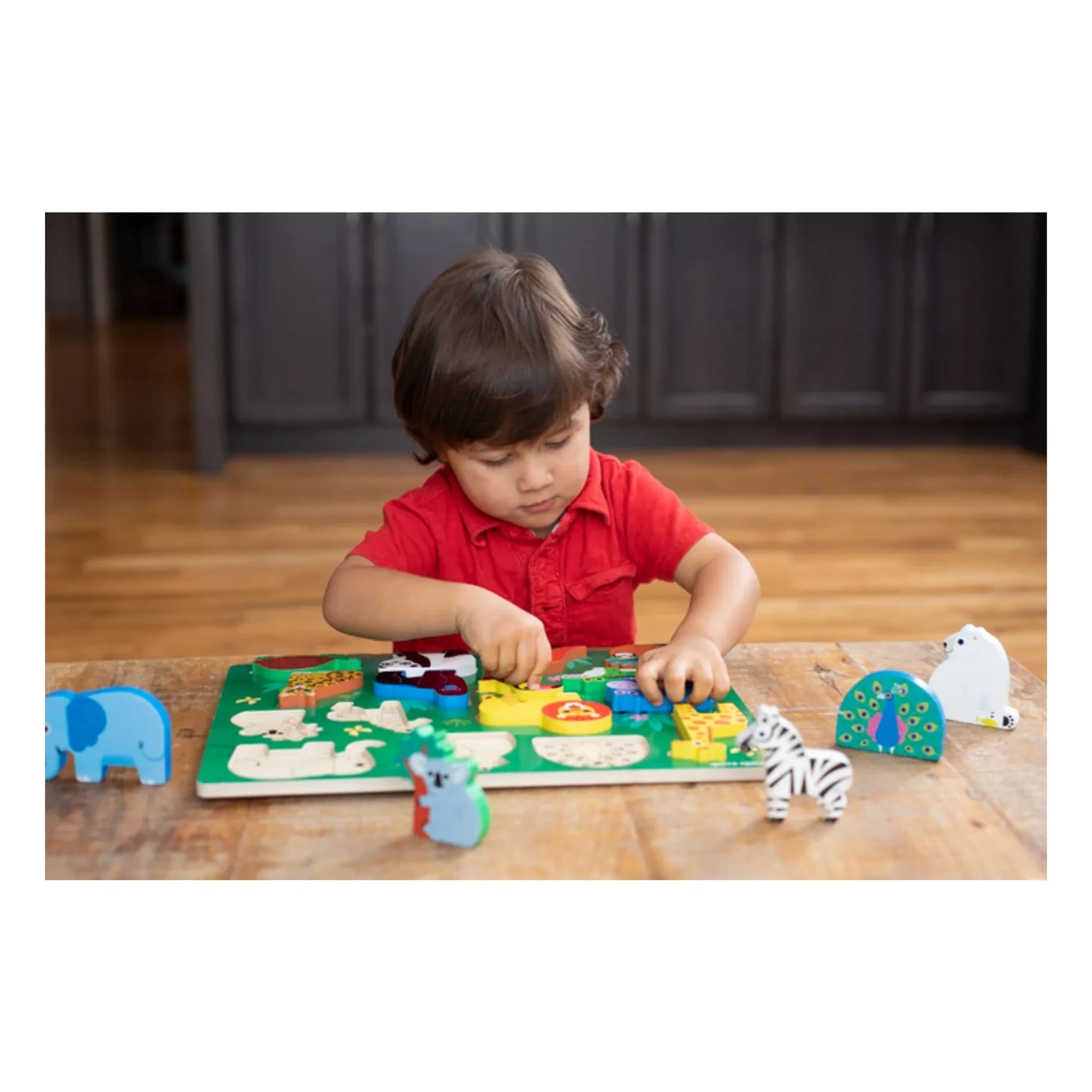 Crocodile Creek - Let's Begin Jungle Puzzle - 10'lu Kutu