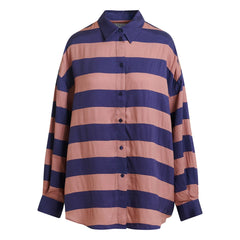 Essentiel Antwerp - Jaim gestreiftes Hemd | Blau