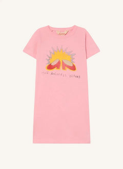 The Animals Observatory - Gorilla Jersey Kleid | Pink