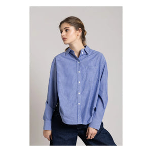 Smallable Woman - Kanel Gestreiftes Hemd | Blau