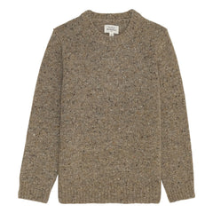 Hartford – Donegal Alpaka Pullover | Merled Khaki
