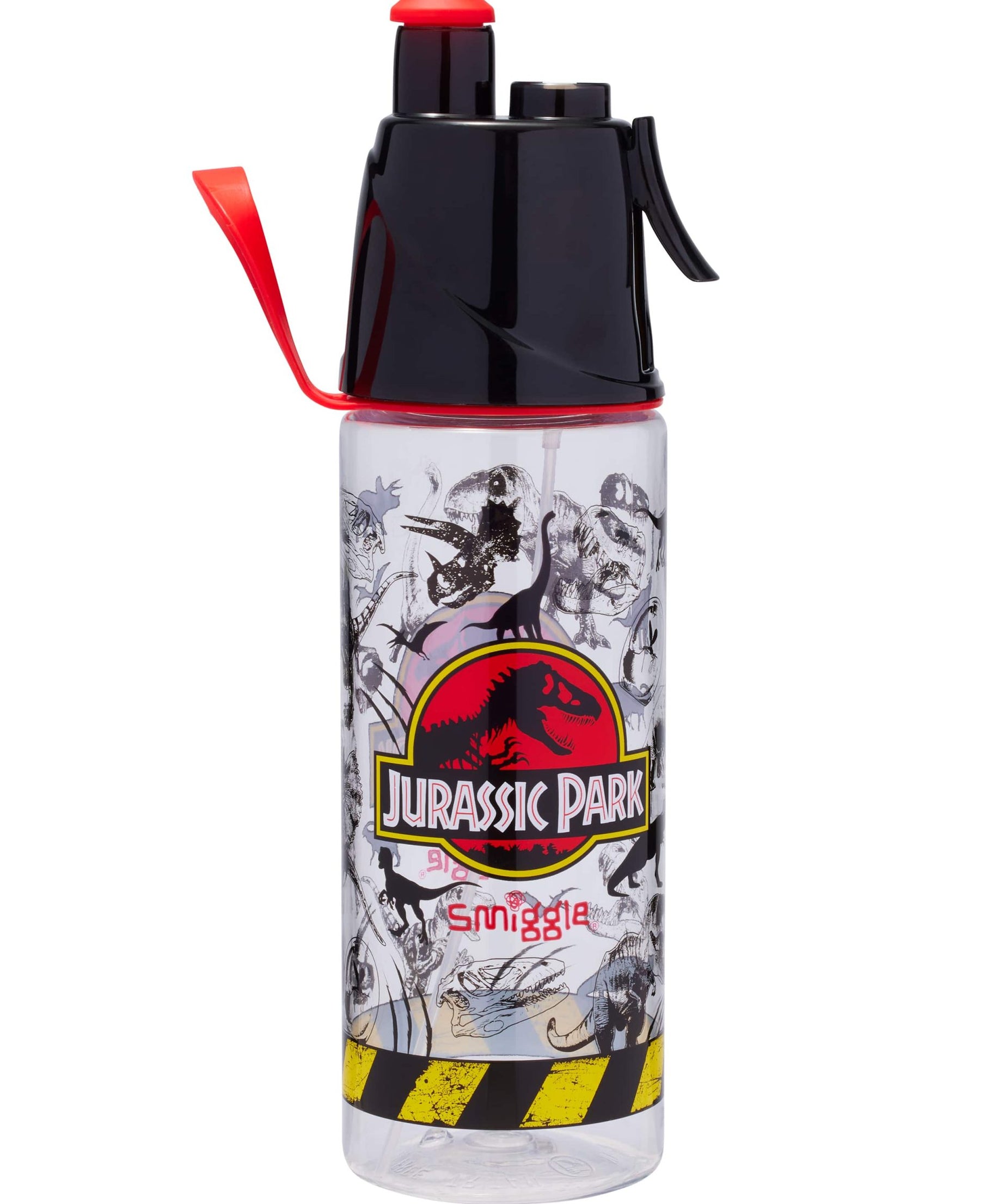 Smiggle - Jurassic Park Su Püskürtmeli 560ML BPAsız Suluk-Dinossi