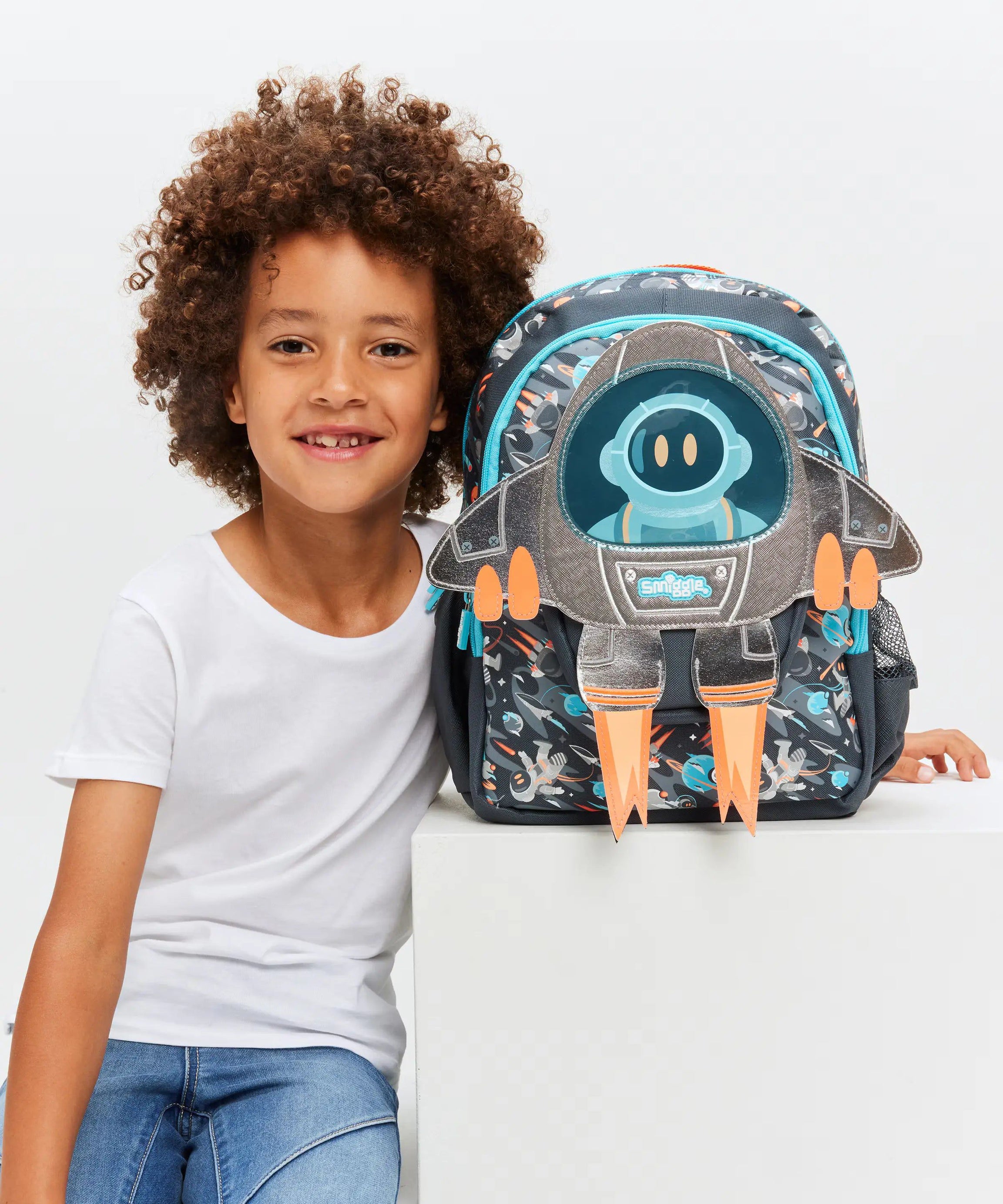 Smiggle - Blast Off Junior Anaokulu Sırt Çantası-Dinossi