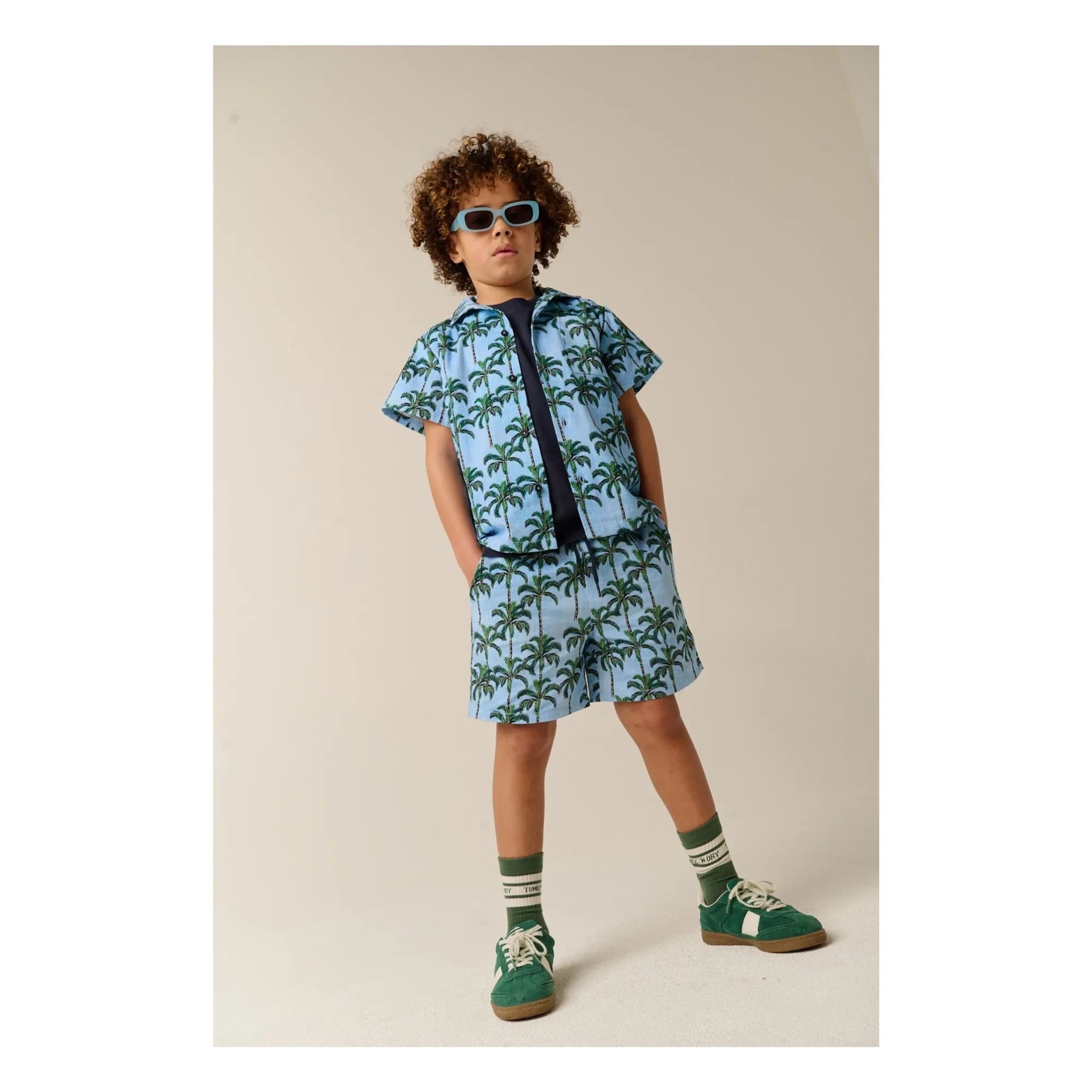 Tumble N'Dry - Palm Island Hemd | Hellblau