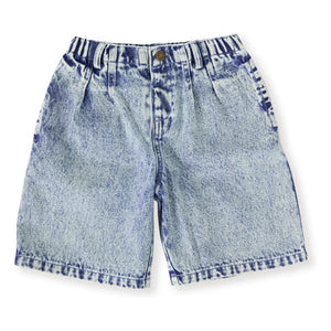 Goldie + Ace - Goldie+Ace x Smallable Exklusiv - Kirby Bermuda Shorts | Blau