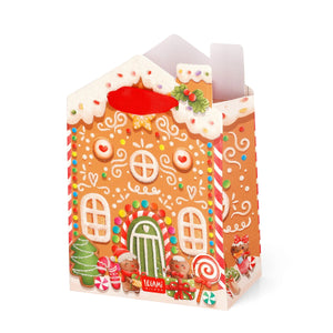 Legami - Lebkuchenhaus Weihnachtsgeschenk Tasche - Klein