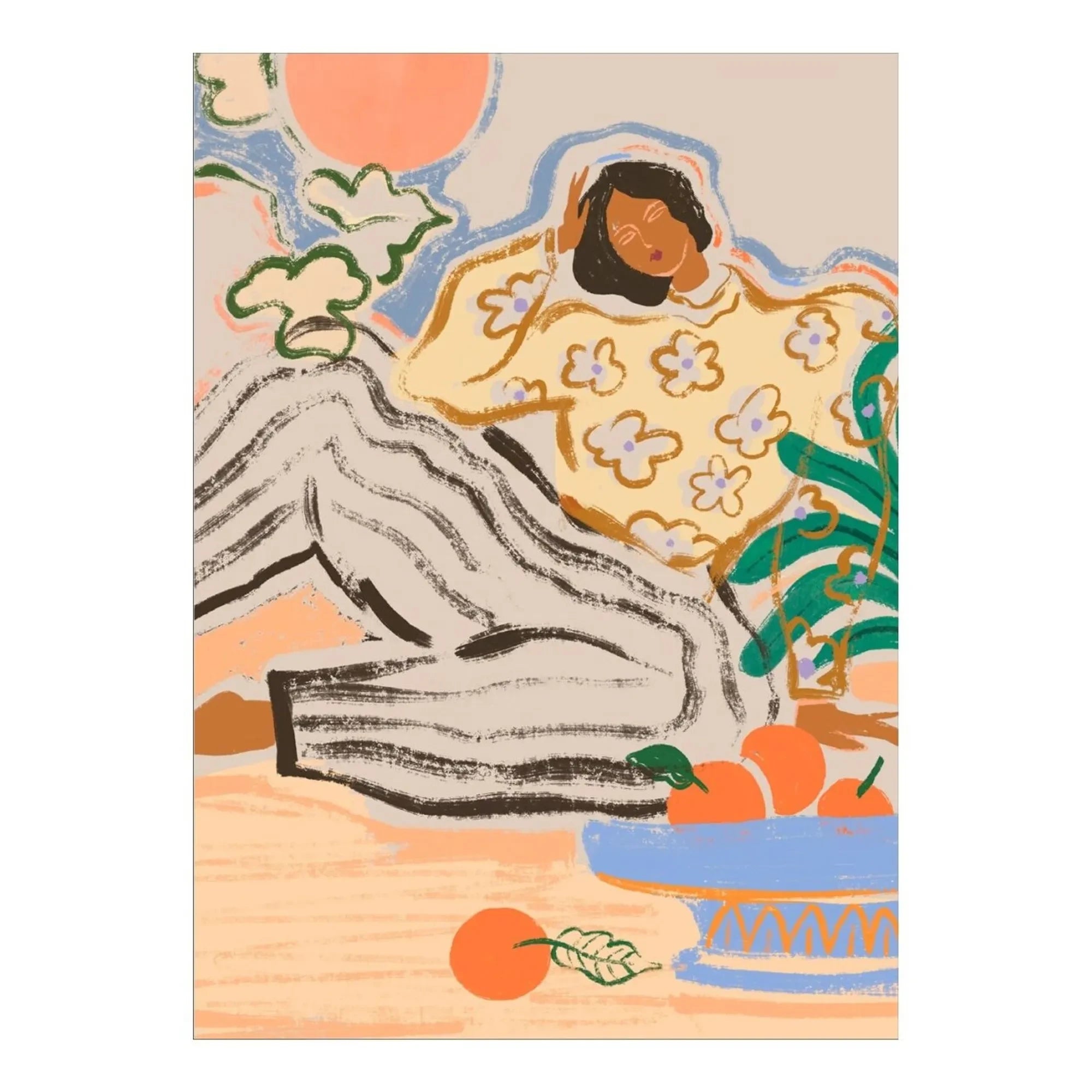 Poster und Rahmen - Lazy Days Poster