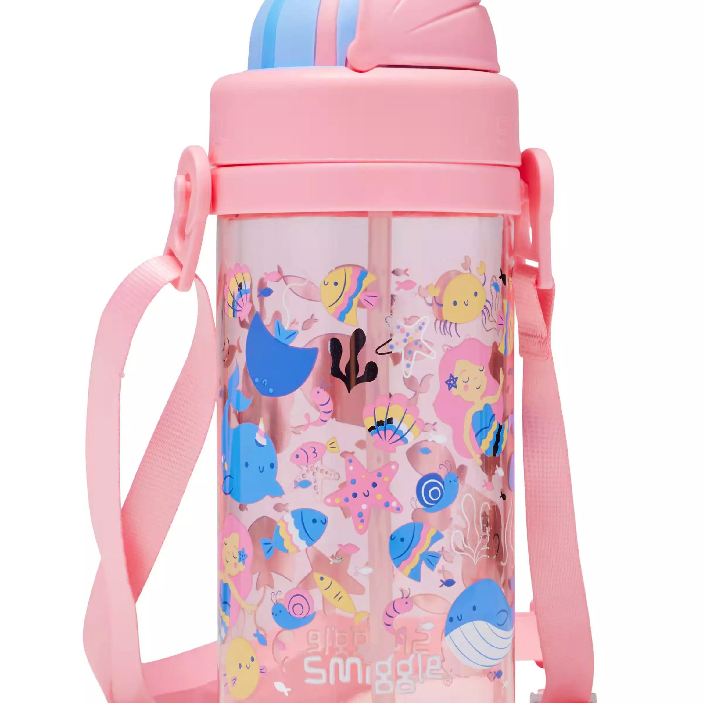 Smiggle - Over And Under Teeny Tiny BPAsız 400ML Suluk-Dinossi