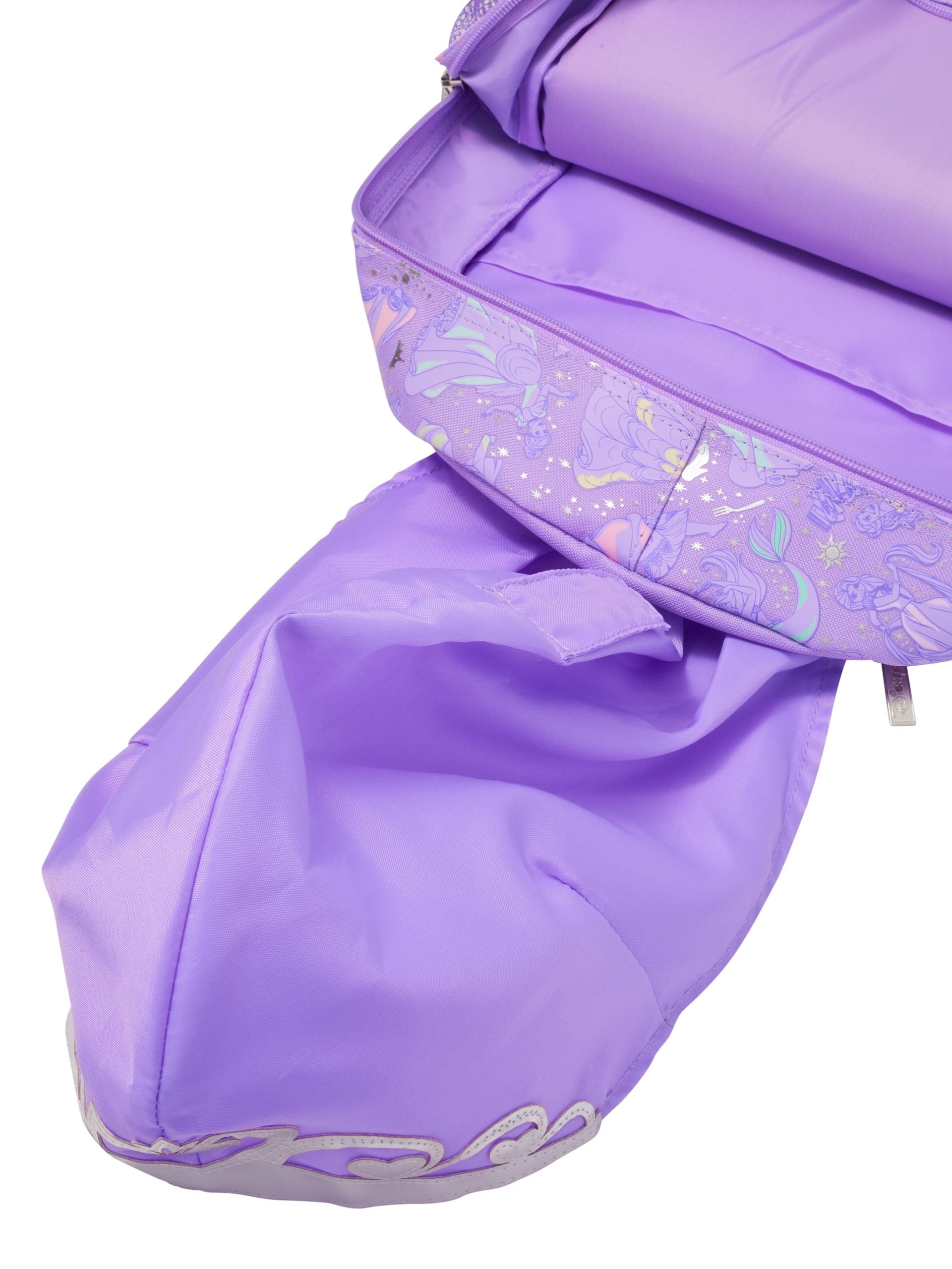 Smiggle - Disney Prenses Junior Kapşonlu Sırt Çantası-Dinossi