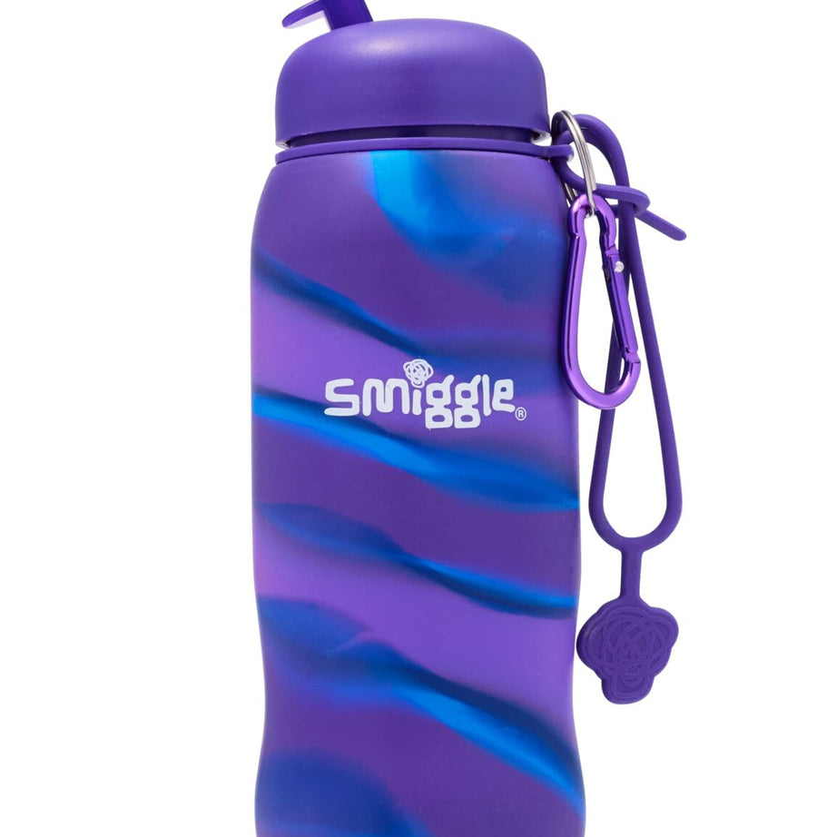 Smiggle - Freestyle Katlanabilir Pipetli 630ML Suluk