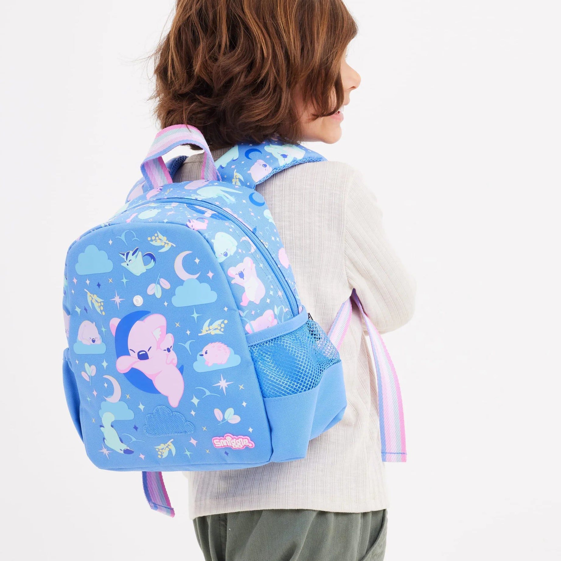 Smiggle - Big Dreams Anaokulu Çıkarılabilir Peluşlu Sırt Çantası-Dinossi