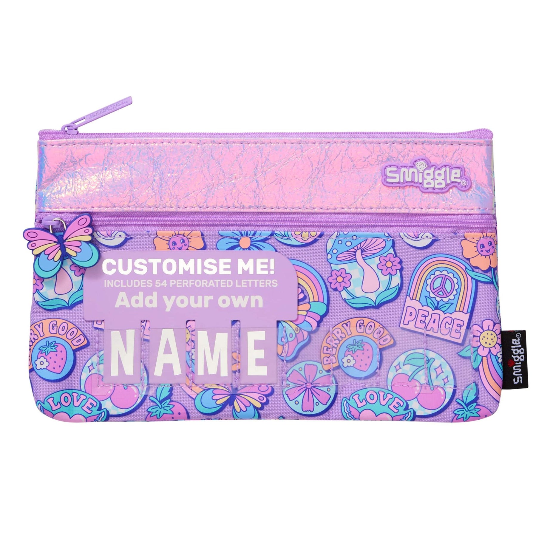 Smiggle - Limitless İsimlikli Klasik Kalem Kutusu-Dinossi