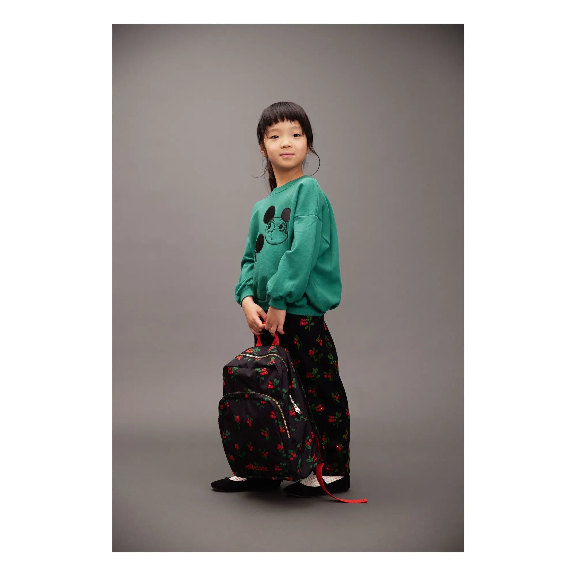 Mini Rodini - Lingonberries Rucksack | Schwarz