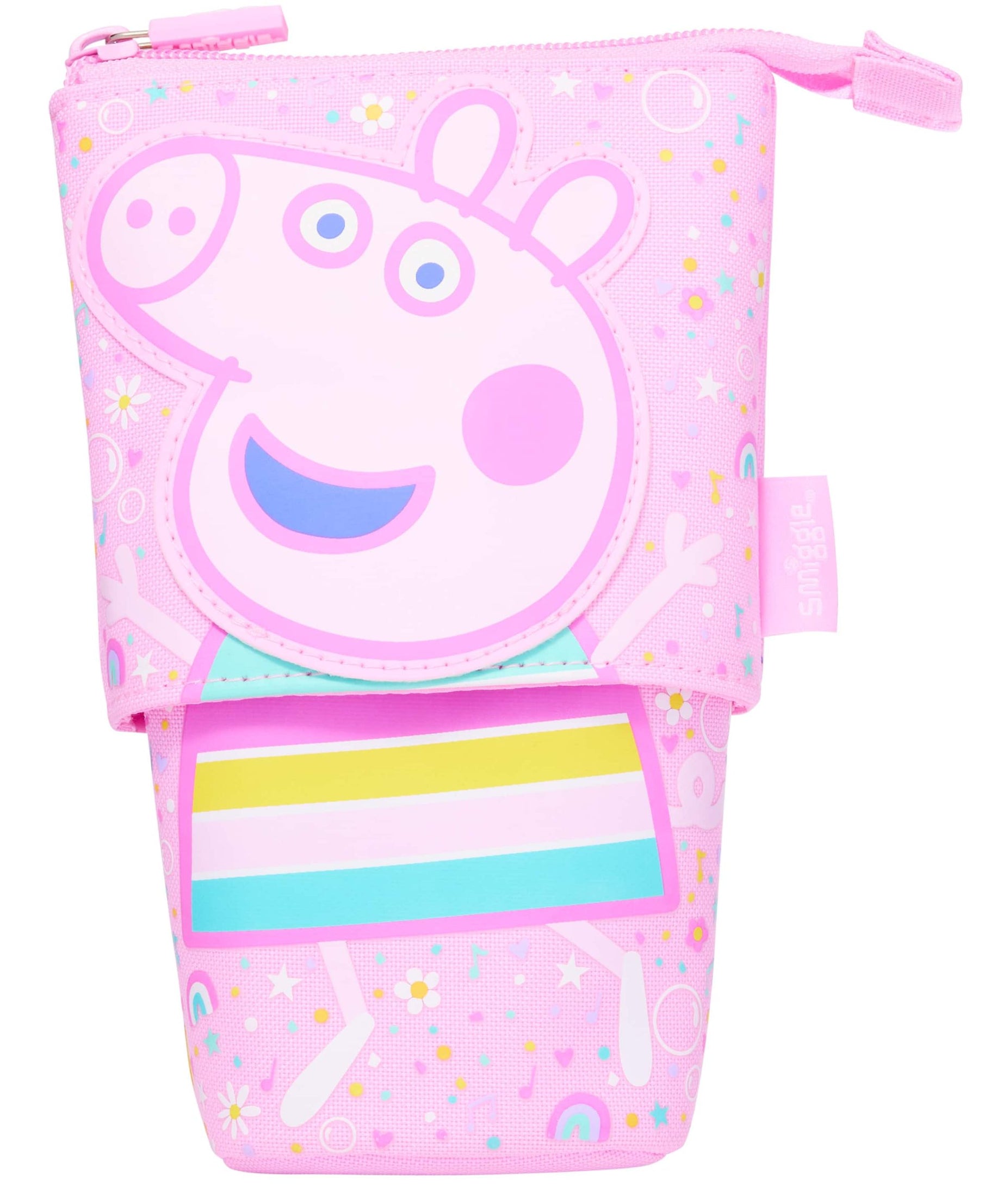 Smiggle - Peppa Pig 2si 1 Arada Kalem Kutusu-Dinossi