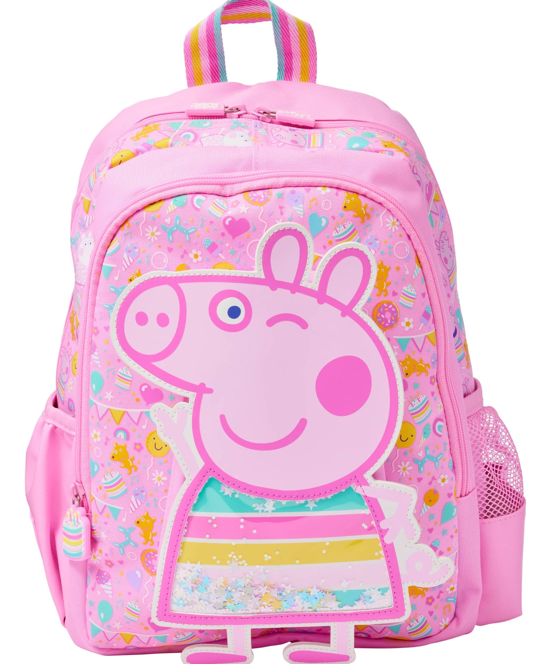 Smiggle - Peppa Pig Junior Kapşonlu Sırt Çantası-Dinossi