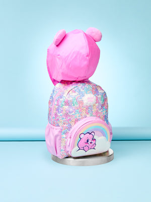 Smiggle - Care Bears Kapüşonlu Anaokulu Sırt Çantası