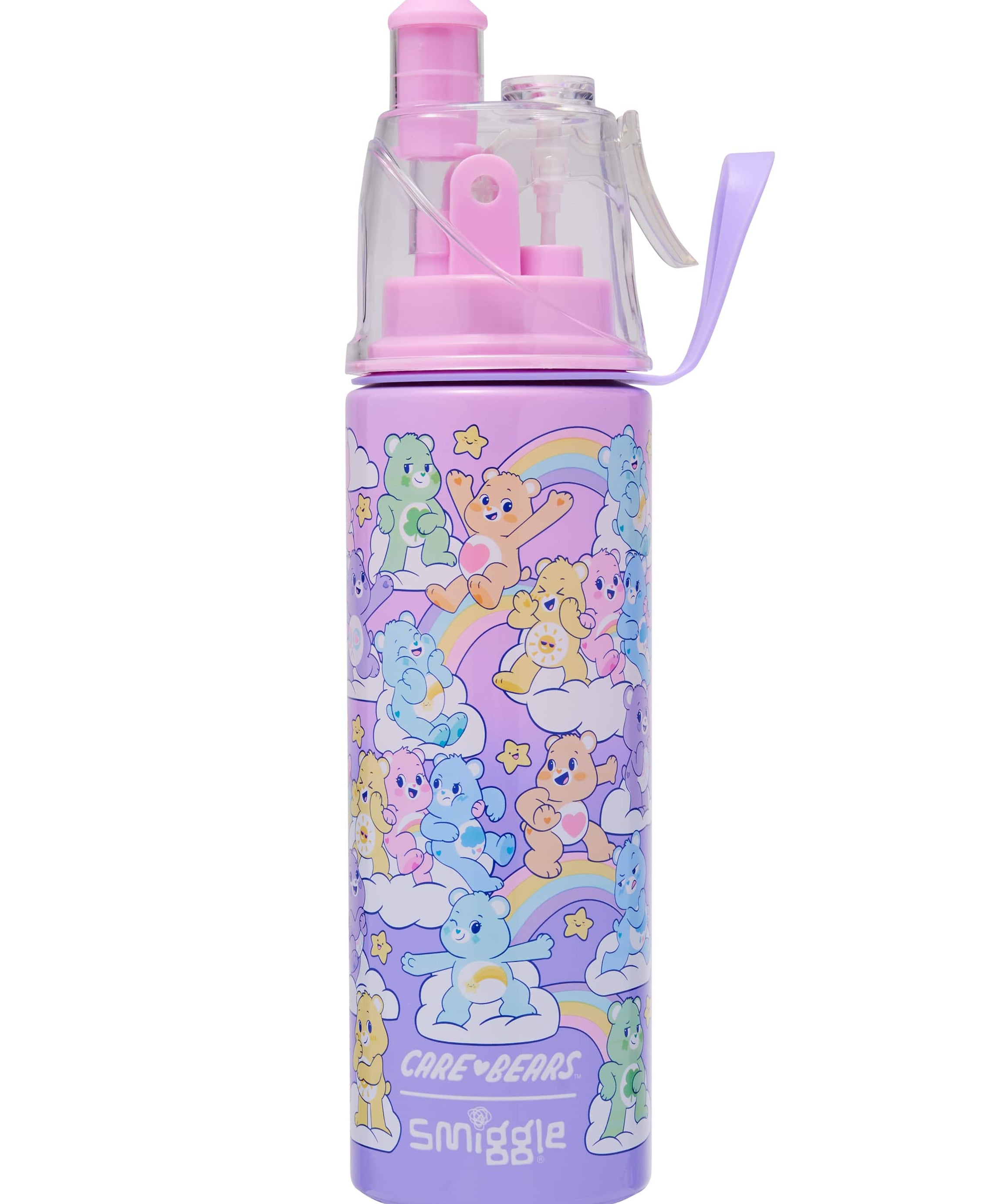 Smiggle - Care Bears Sprühflasche 500ML Edelstahl Trinkflasche