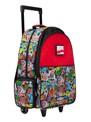 Smiggle - Marvel Trolley mit Leuchträdern