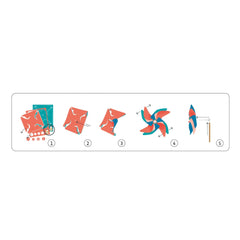 Djeco - DIY Windrad-Set - 4er-Set