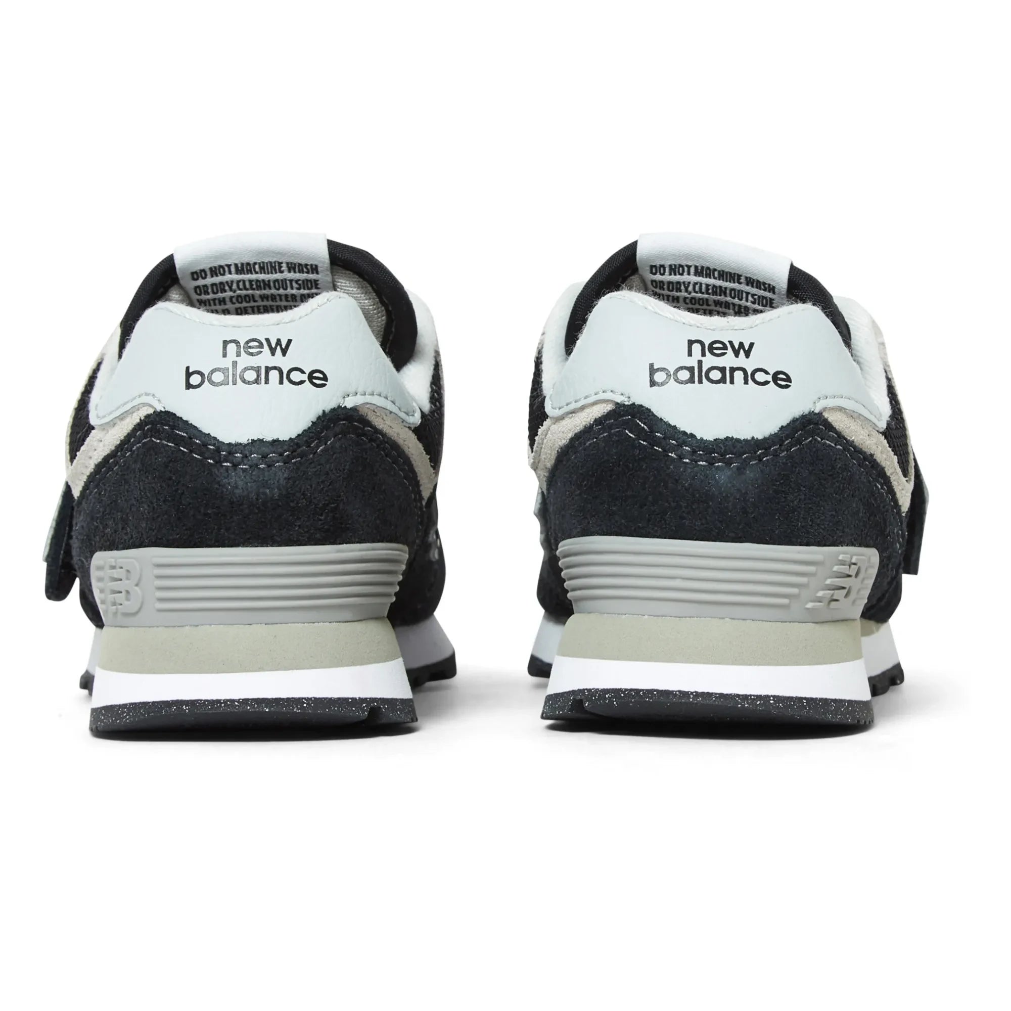 New Balance - 574 Klettverschluss-Sneaker | Schwarz