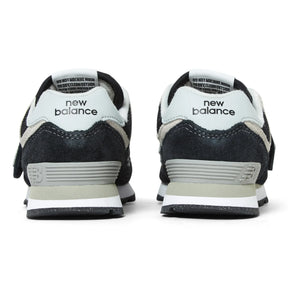 New Balance - 574 Klettverschluss-Sneaker | Schwarz