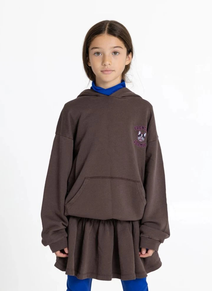Finger in der Nase - Chloé Sweatshirtkleid | Braun