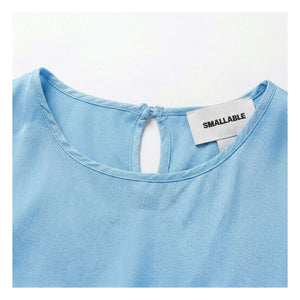 Smallable Woman - Edith T-Shirt Kleid | Blau