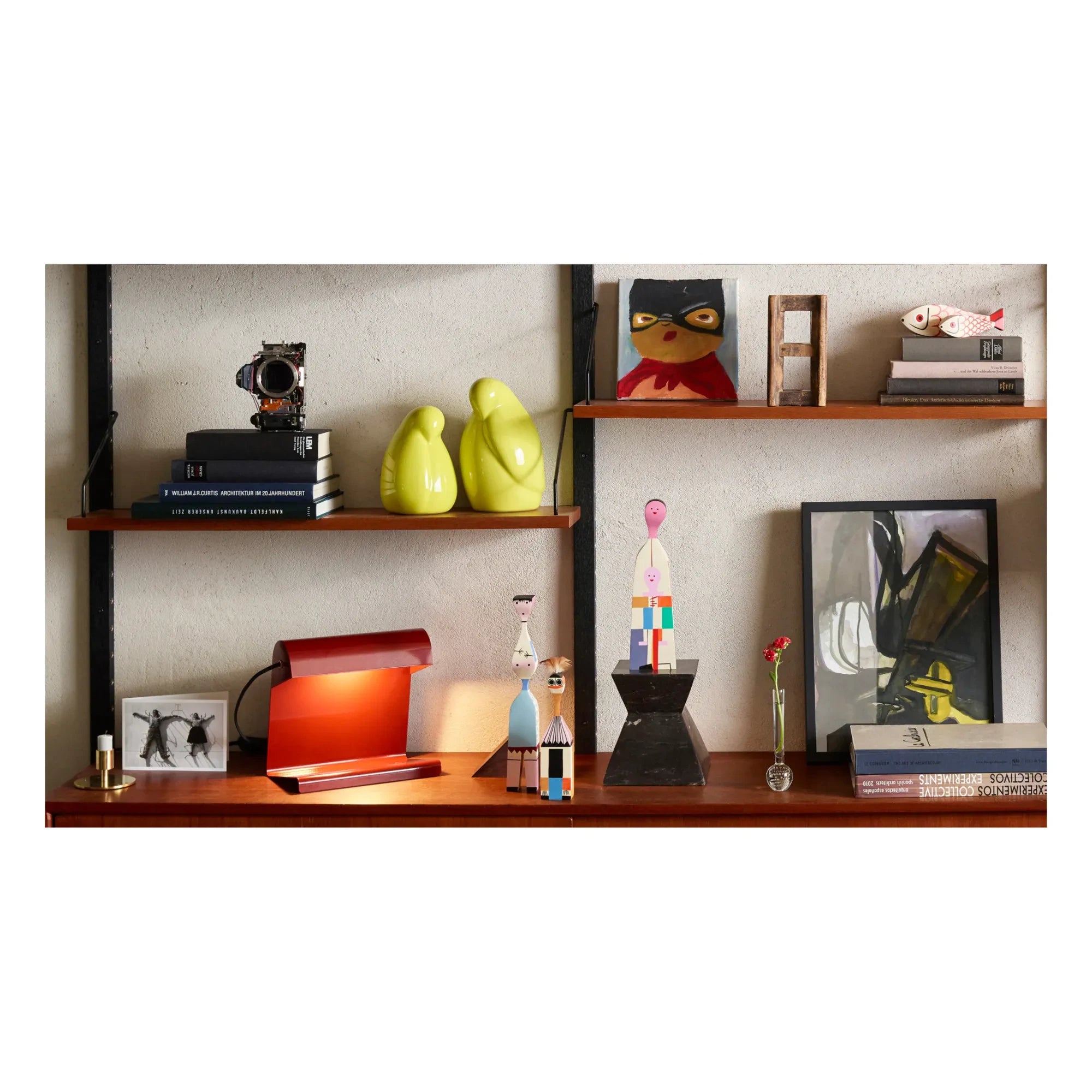 Vitra - Jean Prouvé Schreibtischlampe | Japanrot