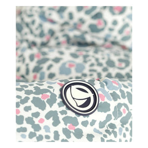 Petit Bateau - Steppjacke mit Blumenmuster | Ecru