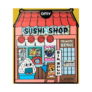 Omy - Boutique Boyama Kitabı - Sushi Shop