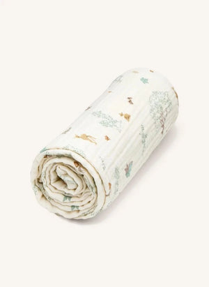 Cam Cam - Woodland Musselin-Decke | Ecru