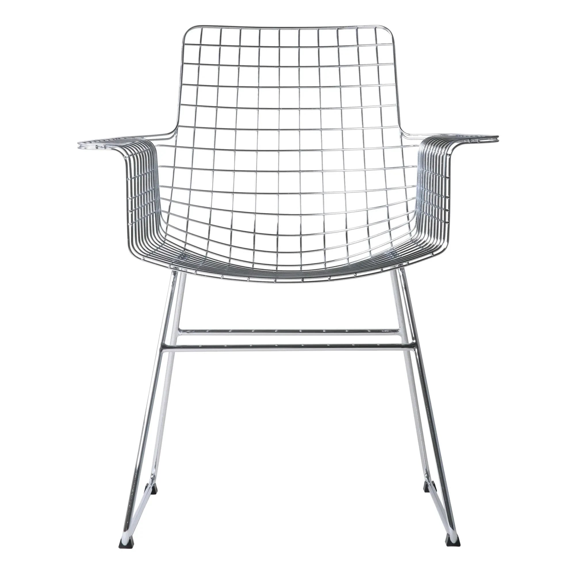 HKliving - Metallstuhl | Chrom