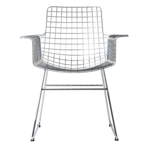 HKliving - Metallstuhl | Chrom
