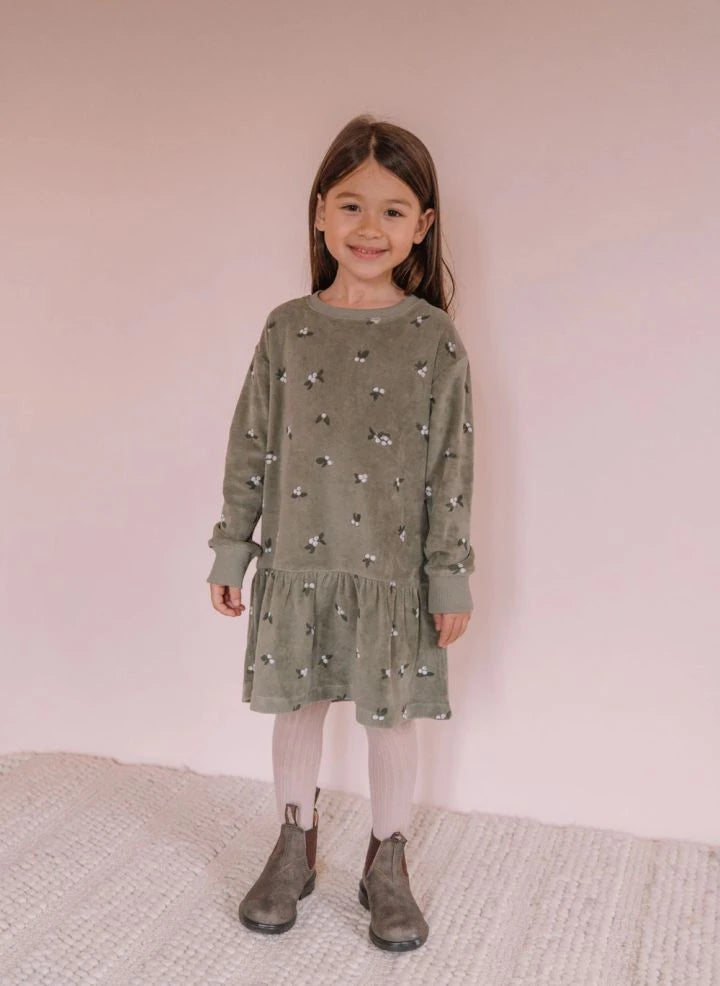 Studio Bohème - Chicas Gui Organik Baumwolle Samt Kleid