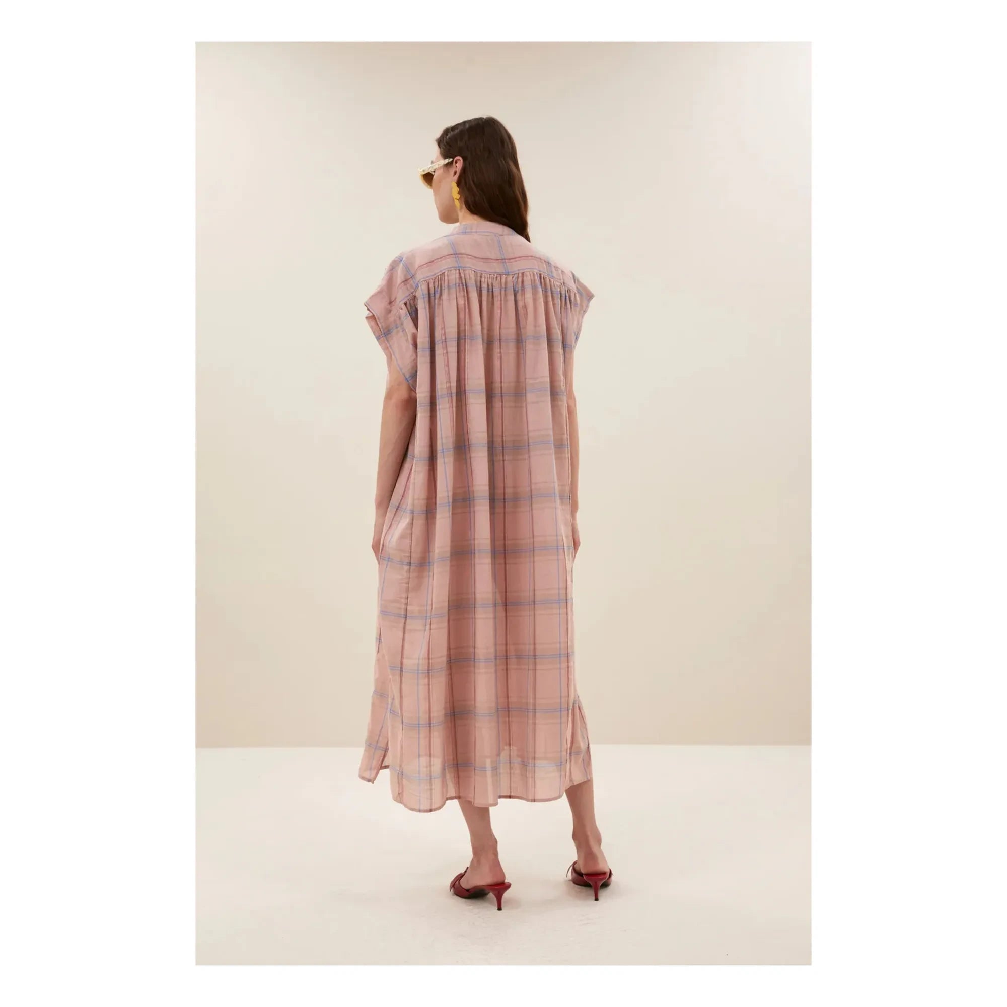 By Bar - Bodin Bio-Baumwollkleid | Hellrosa