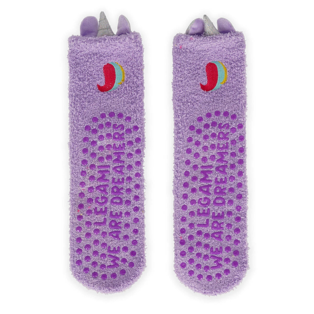 Legami - Rutschfeste Einhornsocken für Erwachsene - Perfekte Passform!