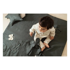 Nobodinoz - Butterfly Yumuşak Oyuncak - French Linen | Mavi