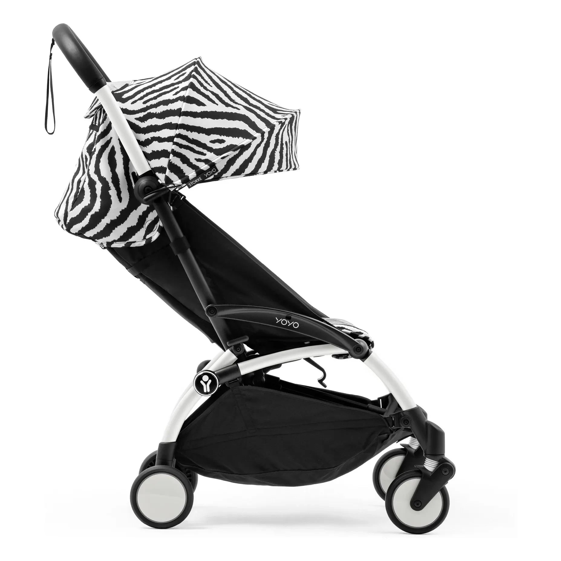 Stokke® - YOYO³ 6+ Kinderwagen Weißer Rahmen | Zebra