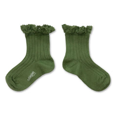 Collégien - Lili Spitzen-Socken mit Rüschen | Avocat