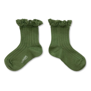 Collégien - Lili Spitzen-Socken mit Rüschen | Avocat