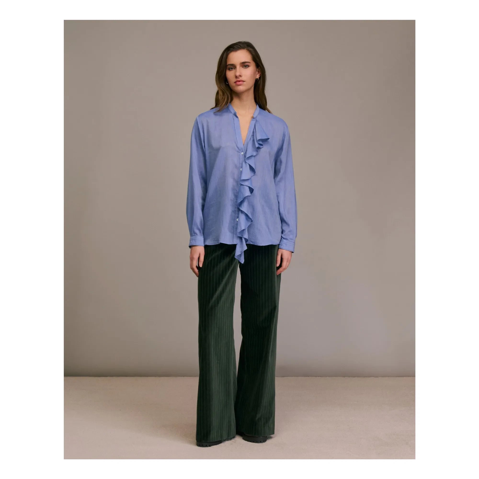 Diega - Cendia Bluse | Blau