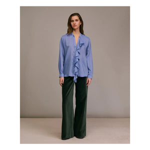 Diega - Cendia Bluse | Blau