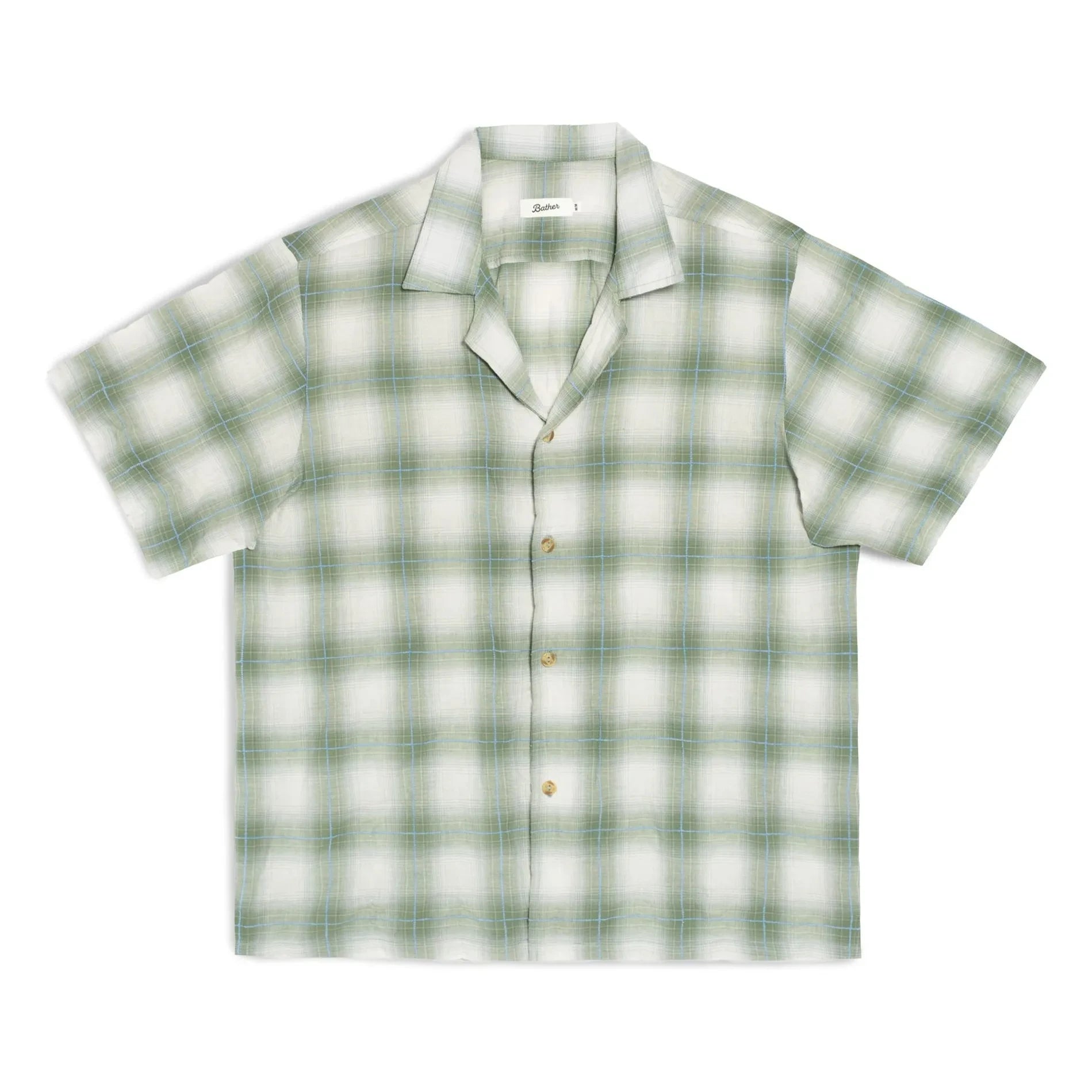 Bather - Laurel Grid Hemd | Grün