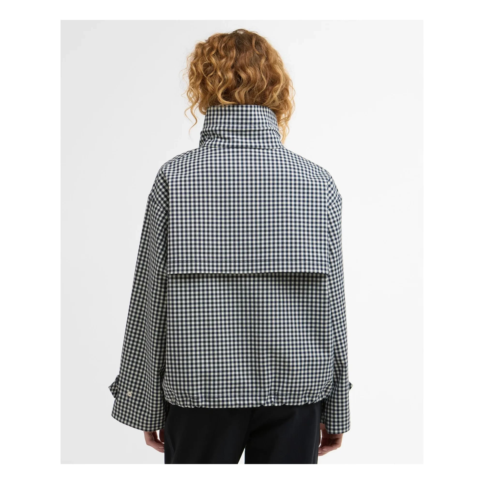 Barbour - Bronwyn Wasserdichte Karo-Jacke | Grau