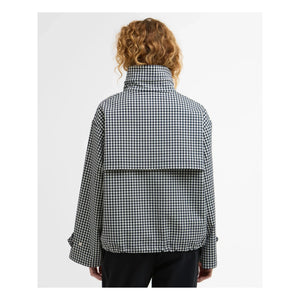 Barbour - Bronwyn Wasserdichte Karo-Jacke | Grau