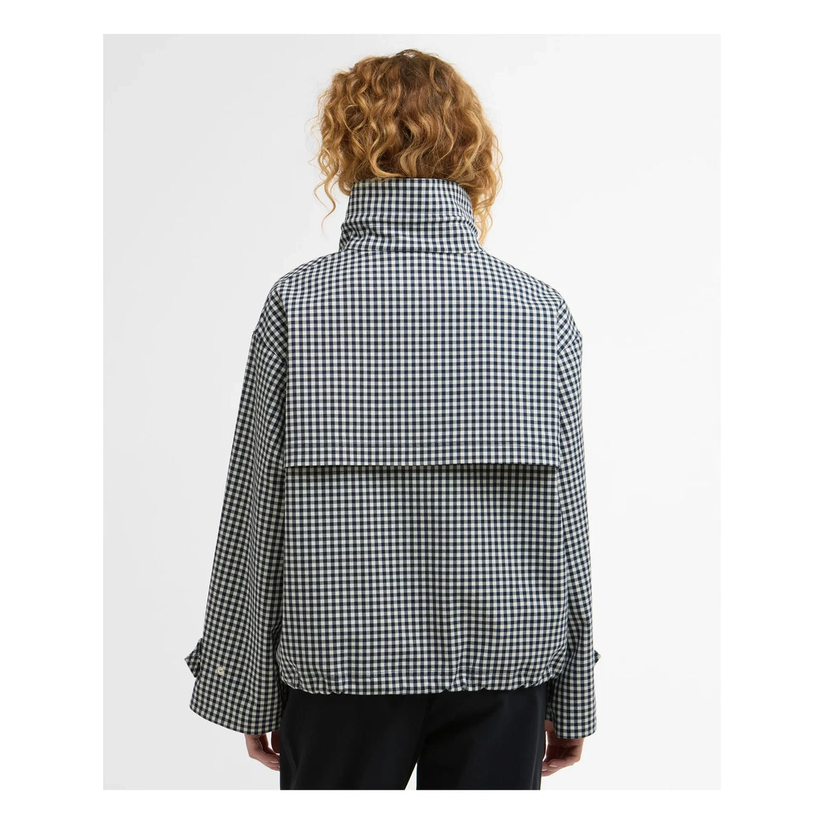 Barbour - Bronwyn Wasserdichte Karo-Jacke | Grau