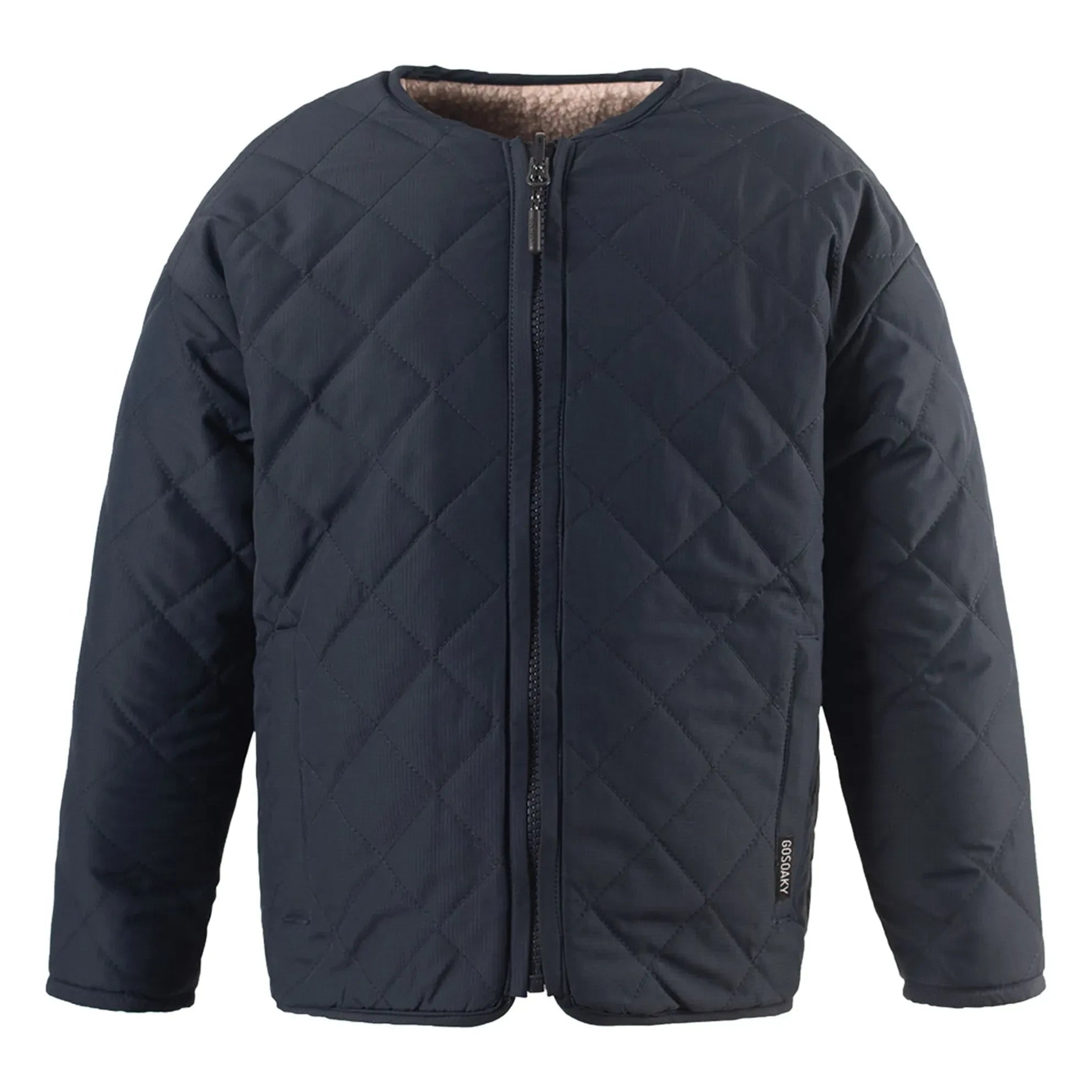 Gosoaky – Wende-Sherpa-Jacke Sleeping Lion | Beige