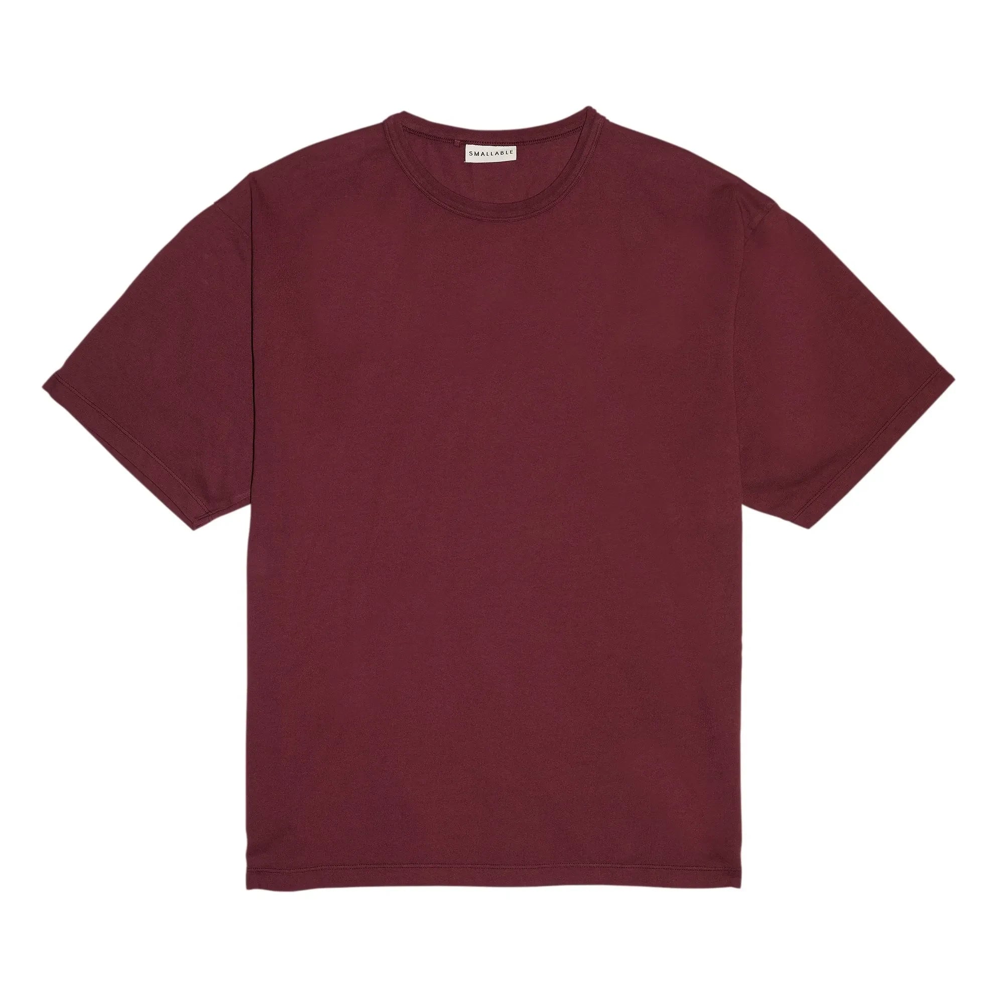 Smallable Man - Solal Bio-Baumwoll-T-Shirt | Aubergine